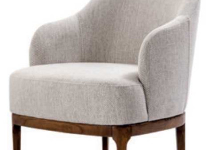Modern Living room Armchair Luxury Design Gray Color Lounge Club Gray